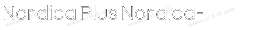 Nordica Plus Nordica字体转换